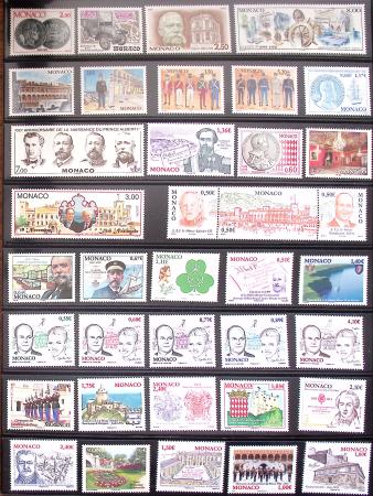 1957-2016, Collection de Monaco en 1 classeur, neuf