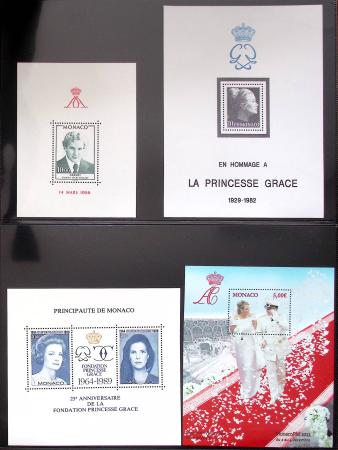 1957-2016, Collection de Monaco en 1 classeur, neuf