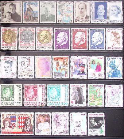 1957-2016, Collection de Monaco en 1 classeur, neuf