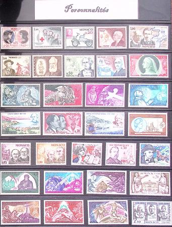1957-2016, Collection de Monaco en 1 classeur, neuf