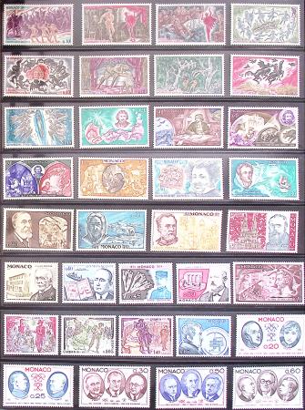 1957-2016, Collection de Monaco en 1 classeur, neuf