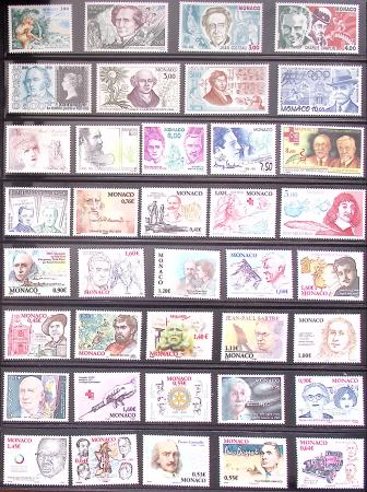1957-2016, Collection de Monaco en 1 classeur, neuf