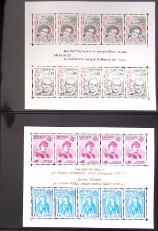1957-2016, Collection de Monaco en 1 classeur, neuf