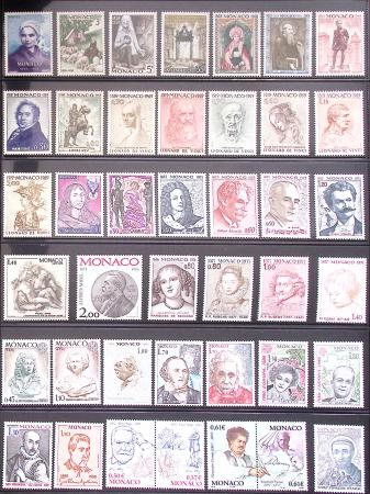 1957-2016, Collection de Monaco en 1 classeur, neuf