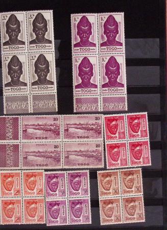 1930-40 env., Petit ensemble de timbres de France et