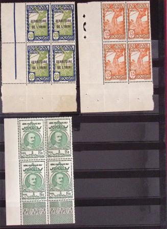 1930-40 env., Petit ensemble de timbres de France et