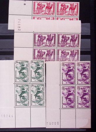 1930-40 env., Petit ensemble de timbres de France et