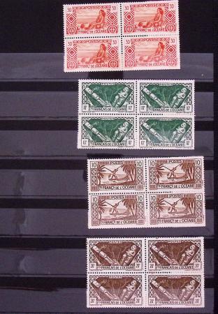 1930-40 env., Petit ensemble de timbres de France et