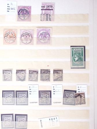 1849-1876, Album de France classique avec divers oblitérations