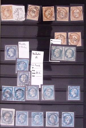 1849-1874, Collection de France classique obl. CAD