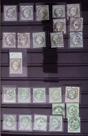 1849-1874, Collection de France classique obl. CAD