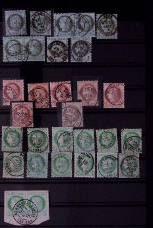 1849-1874, Collection de France classique obl. CAD