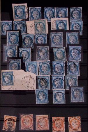 1849-1874, Collection de France classique obl. CAD