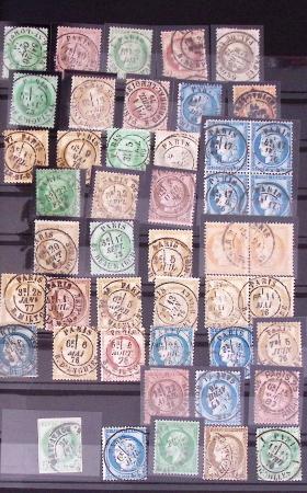 1849-1874, Collection de France classique obl. CAD