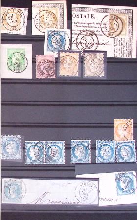 1849-1874, Collection de France classique obl. CAD