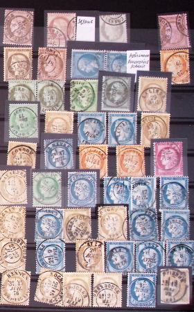1849-1874, Collection de France classique obl. CAD