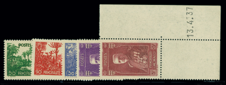 N°135/139 (ce dernier BdF),  neuf **, TB