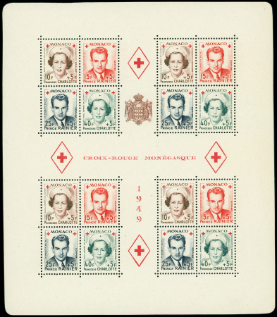BLOC-FEUILLET N°3A Croix-Rouge 1949, neuf **, TB