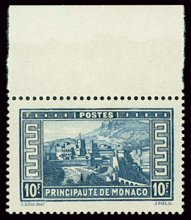 N°133 10f bleu, BdF, neuf **, TB