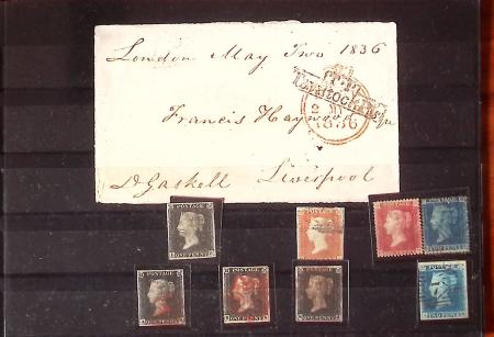 1840-1990, Mint and used selection in five stockbooks