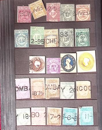 1840-1990, Mint and used selection in five stockbooks