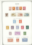 1849-1960,  Ancienne collection de France montée sur