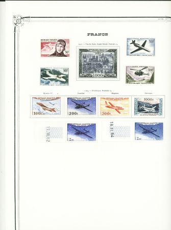 1849-1960,  Ancienne collection de France montée sur
