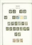1849-1960,  Ancienne collection de France montée sur