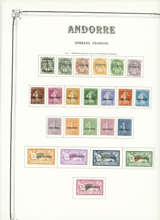 1849-1960,  Ancienne collection de France montée sur