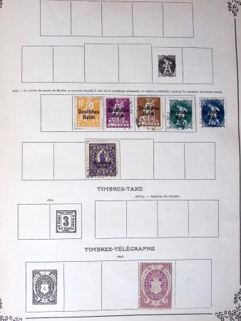 1841-1920, Old-time all-world chiefly used collection