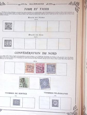 1841-1920, Old-time all-world chiefly used collection