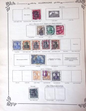 1841-1920, Old-time all-world chiefly used collection