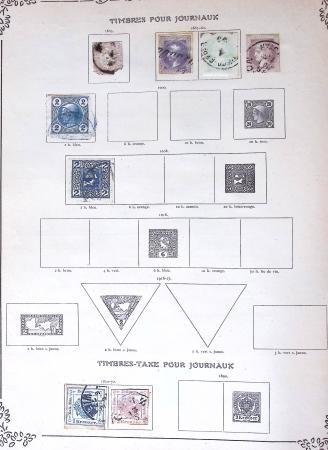 1841-1920, Old-time all-world chiefly used collection