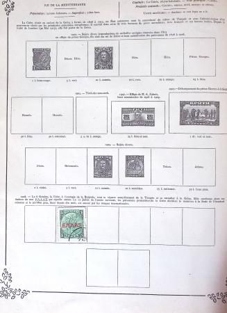 1841-1920, Old-time all-world chiefly used collection
