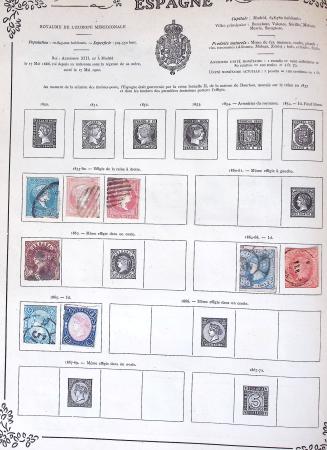 1841-1920, Old-time all-world chiefly used collection