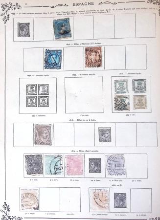 1841-1920, Old-time all-world chiefly used collection