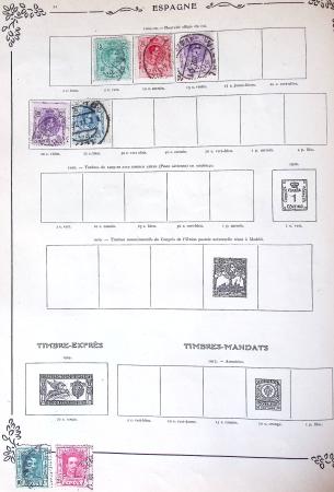 1841-1920, Old-time all-world chiefly used collection