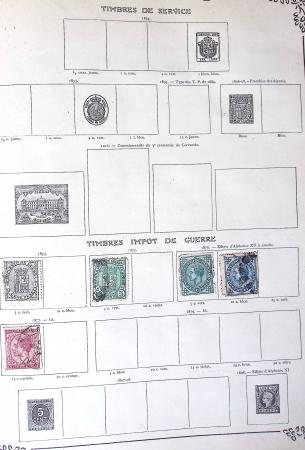 1841-1920, Old-time all-world chiefly used collection