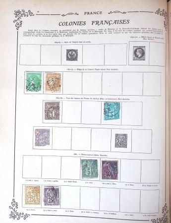 1841-1920, Old-time all-world chiefly used collection