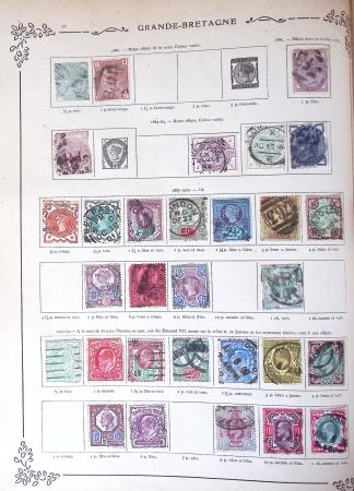 1841-1920, Old-time all-world chiefly used collection