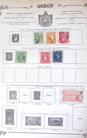 1841-1920, Old-time all-world chiefly used collection