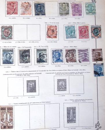 1841-1920, Old-time all-world chiefly used collection