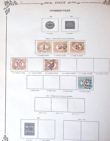 1841-1920, Old-time all-world chiefly used collection