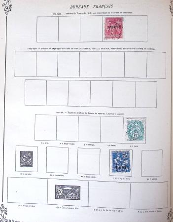 1841-1920, Old-time all-world chiefly used collection