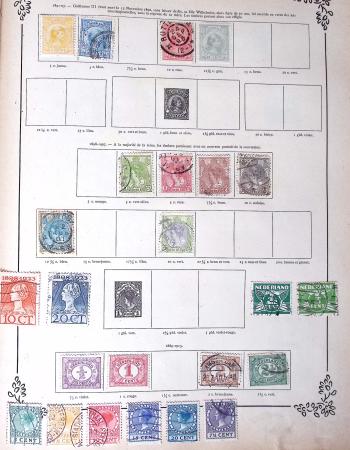 1841-1920, Old-time all-world chiefly used collection