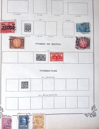 1841-1920, Old-time all-world chiefly used collection