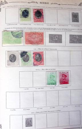 1841-1920, Old-time all-world chiefly used collection