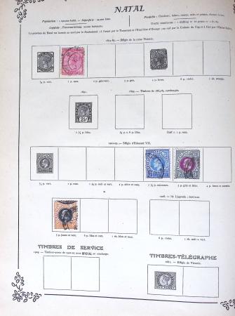 1841-1920, Old-time all-world chiefly used collection