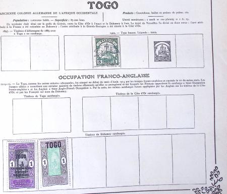 1841-1920, Old-time all-world chiefly used collection