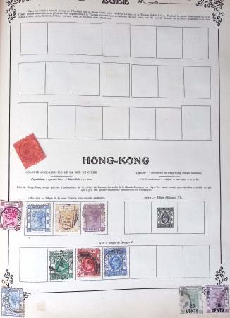 1841-1920, Old-time all-world chiefly used collection